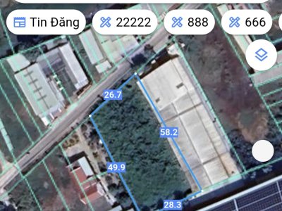 BÁN 1450M2 ĐẤT MẶT TIỀN ĐƯỜNG ẤP 4, MỸ YÊN, TÂY NINH