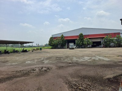 Bán 32.000m² đất SXKD mặt tiền QL1A Bến Lức – Có 2.800m² nhà xưởng – 260 tỷ - 0909455663