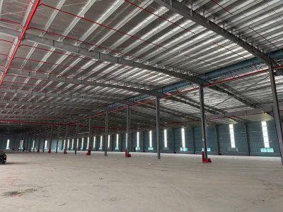 Cho thuê 10.000m² nhà xưởng trong KCN Bến Lức – Giá 3,7 USD/m²/tháng - 0909455663