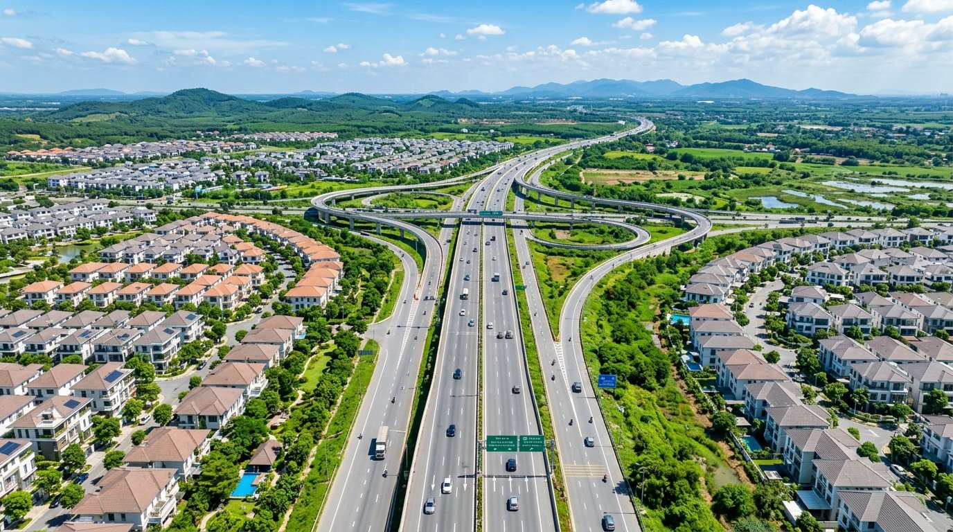 Tại sao bất động sản mặt tiền đường lớn luôn giữ giá và tăng trưởng vượt trội?